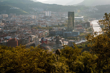 Bilbao landscape, Basque country