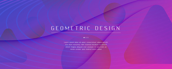 Blue Fluid Stripes. Digital Concept. Abstract 