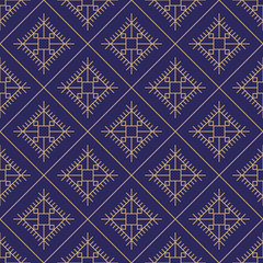 Vector seamless geometric pattern. Gold linear pattern. Wallpapers for your design.
