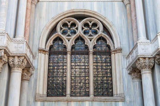 The windows of the Basilica