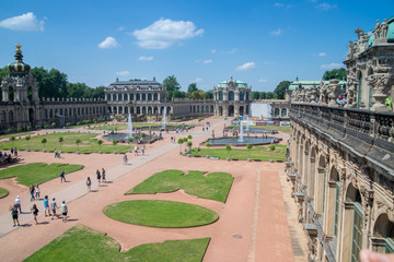 Zwinger Palace in Dresden, Germany