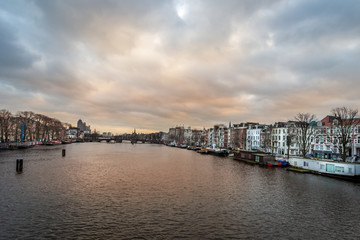 Amstel River Amsterdam