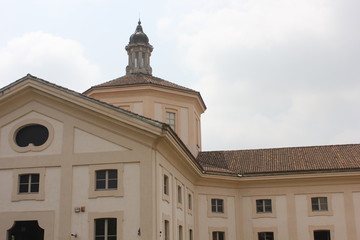 Deconsacrated church of San Michele ai Sepolcri inside the complex of Rotonda della Besana in Milan, Italy