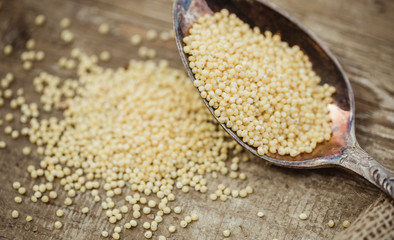 Food photo spoon Macro