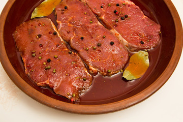 raw meat from turkish cuisine