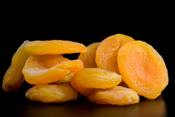 beautiful dried apricots