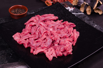 raw meat from turkish cuisine