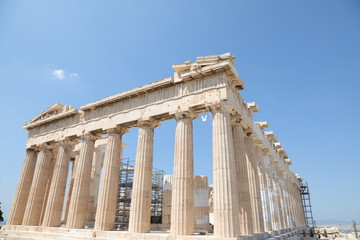 Fototapeta premium Parthenon Temple on the Acropolis of Athens, Greece