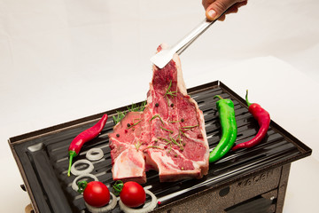 raw meat stock photo