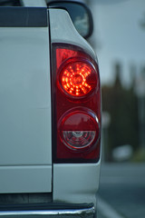 Truck Brake Light © LaDonna