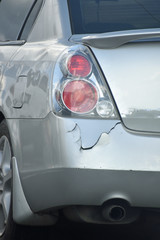 Car with Peeling Paint