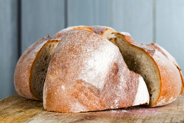 sliced bread round shape