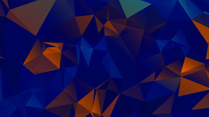 Abstract Color Polygon Background Design, Abstract Geometric Origami Style With Gradient