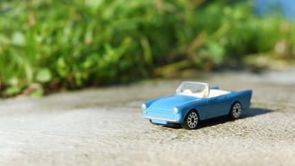 Obraz na płótnie Canvas miniature car