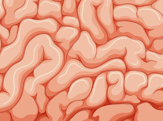 Background design with human brain