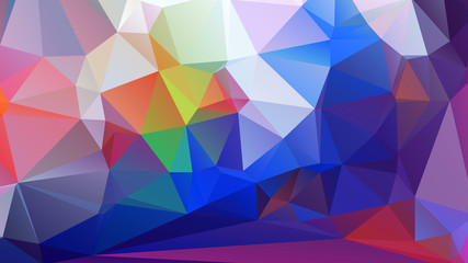 Abstract Color Polygon Background Design, Abstract Geometric Origami Style With Gradient