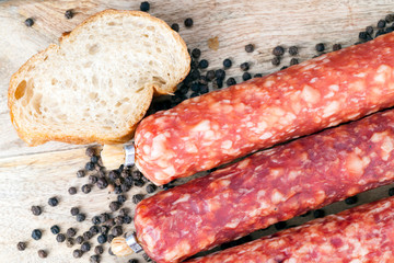 chicken food products close-up