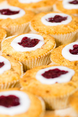 tart with jam