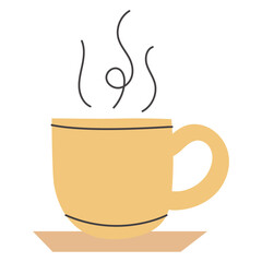 merry christmas chocolate mug icon