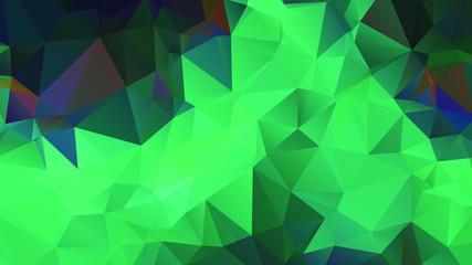 Abstract Color Polygon Background Design, Abstract Geometric Origami Style With Gradient