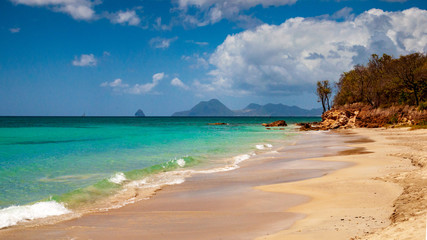 tropical beach and sea