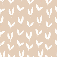 Stoffe zum Nähen Flat vector seamless pattern. Modern drawing.