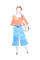 おしゃれな女性