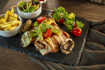 chicken meat from turkish cuisine