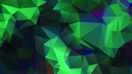 Abstract Color Polygon Background Design, Abstract Geometric Origami Style With Gradient