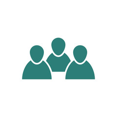 People icon design isolated on white background. vector illustration