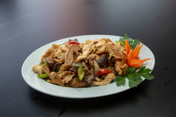 meat meal from turkish cuisine