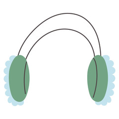 ear protection accessory isolated icon
