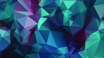 Abstract Color Polygon Background Design, Abstract Geometric Origami Style With Gradient