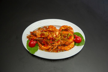 sea food from chinese cuisine