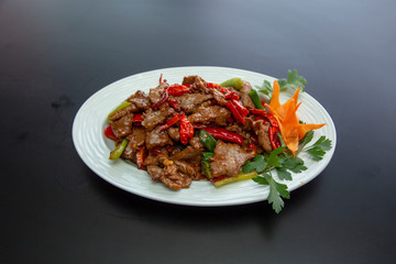 meat meal from turkish cuisine