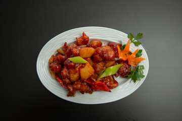 meat meal from turkish cuisine