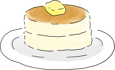 スイーツ　ホットケーキ