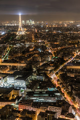 Obraz premium night paris
