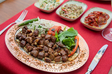 grill meat from turkish cuisine