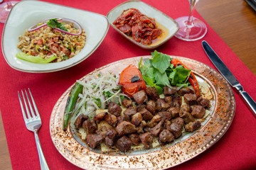 grill meat from turkish cuisine