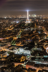 Obraz premium night paris