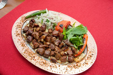 grill meat from turkish cuisine