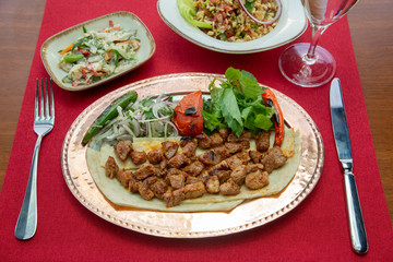 grill meat from turkish cuisine