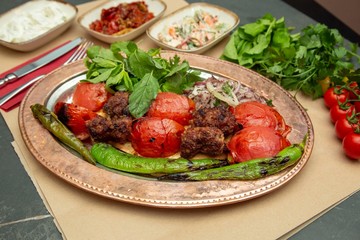 grill meat from turkish cuisine