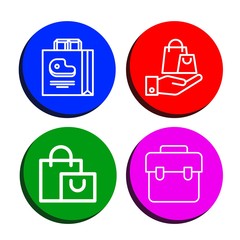 shopper icon set