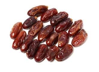 Dates on a white background