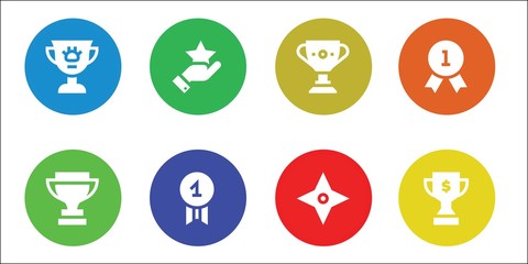 reward icon set