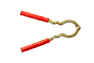 Obraz premium nutcracker on white background