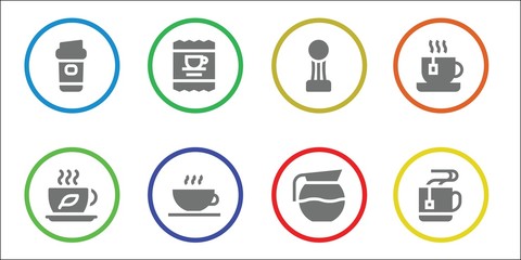 Modern Simple Set of break Vector filled Icons