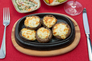 mushroom wtih cheese